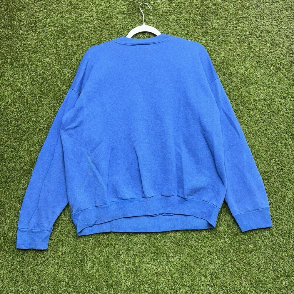 Vintage Cleveland Cavaliers Sweatshirt Mens Large Logo 7 Blue 90s Crewneck